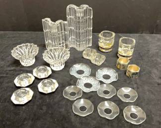 Crystal Candleholders