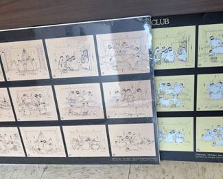 Canberra Finnish Cartoon Sketch Prints