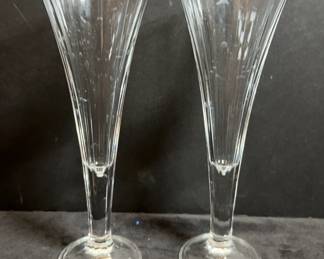 Vintage Champagne Flutes