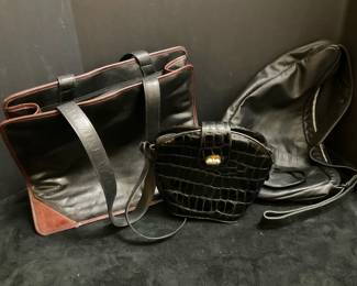Three Womens Handbags
