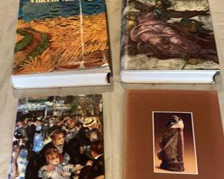 Van Gogh, Michelangelo, Renoir, Harry Jackson Art Books