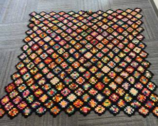 Granny Square Afghan