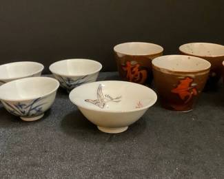 Japanese Sake Tea Cups