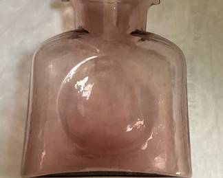Blenko Orchid Vase