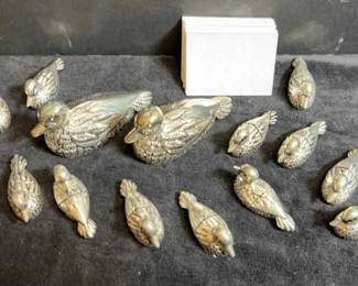 Silea Duck Placeholders Plus Salt Pepper Shakers