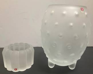 Tina Nordstrom Major Vase Snow Castle Candle Holder
