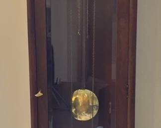 Colonial Manufacturing Company Grandfather Clock Glass Face is Broke
