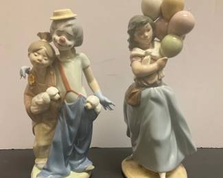 008 Lladro Figurines 5141 & 7686