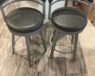 Two Counter Height Bar Stools