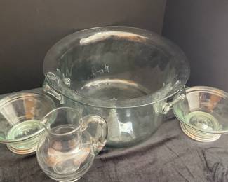 Vintage Studio Silversmiths Glass Fruit Bowls More