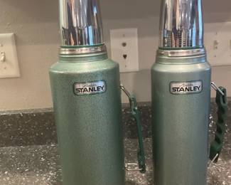 Two VTG Stanley Thermoses
