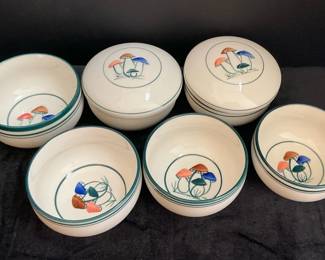 Kutani Porcelain Rice Bowls From Korea