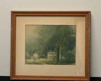 The Light Framed Print