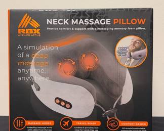 RBX Neck Massage Pillow New