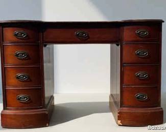 Bassett Furniture Leathertop Desk