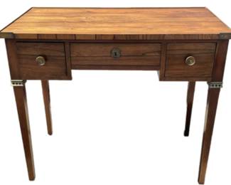 08 Michael Taylor Baker French Louis XVI Regency Style Rosewood Ladies Writing Desk 800 USD Reserve