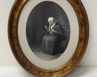 Old Woman Eating near a Fireplace 1889 Quirjin van Brekelenkam