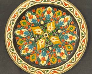 Circle Brass Plate
