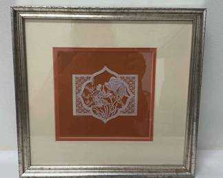 Japanese Paper Cutting Art Fish