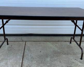 5ft Folding Metal Table