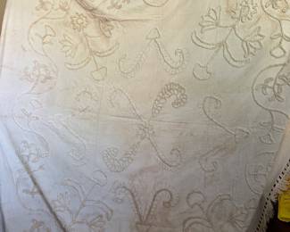 Handmade bedspread from 1850