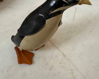Cute metal penguin