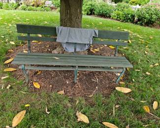 Vintage Original Park Bench