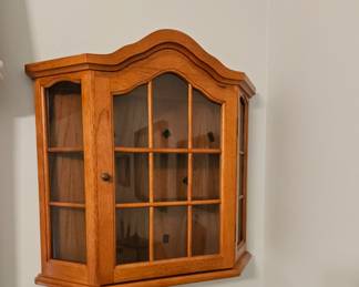 Curio Wall Cabinet