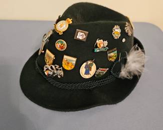 Another Bavarian Hat with Pin Backs