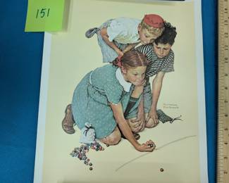 Norman Rockwell Art Print