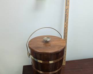 Walnut Ice Bucket