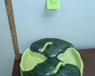 Lazy susan relish dish