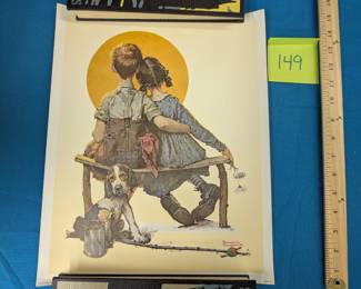 Norman Rockwell Print