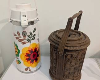 70s Air Pot and MCM Ice Bucket