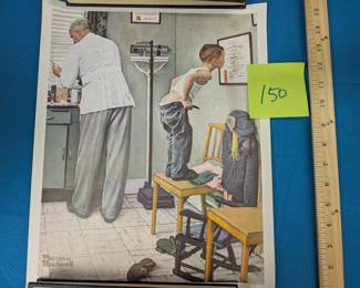 Norman Rockwell print