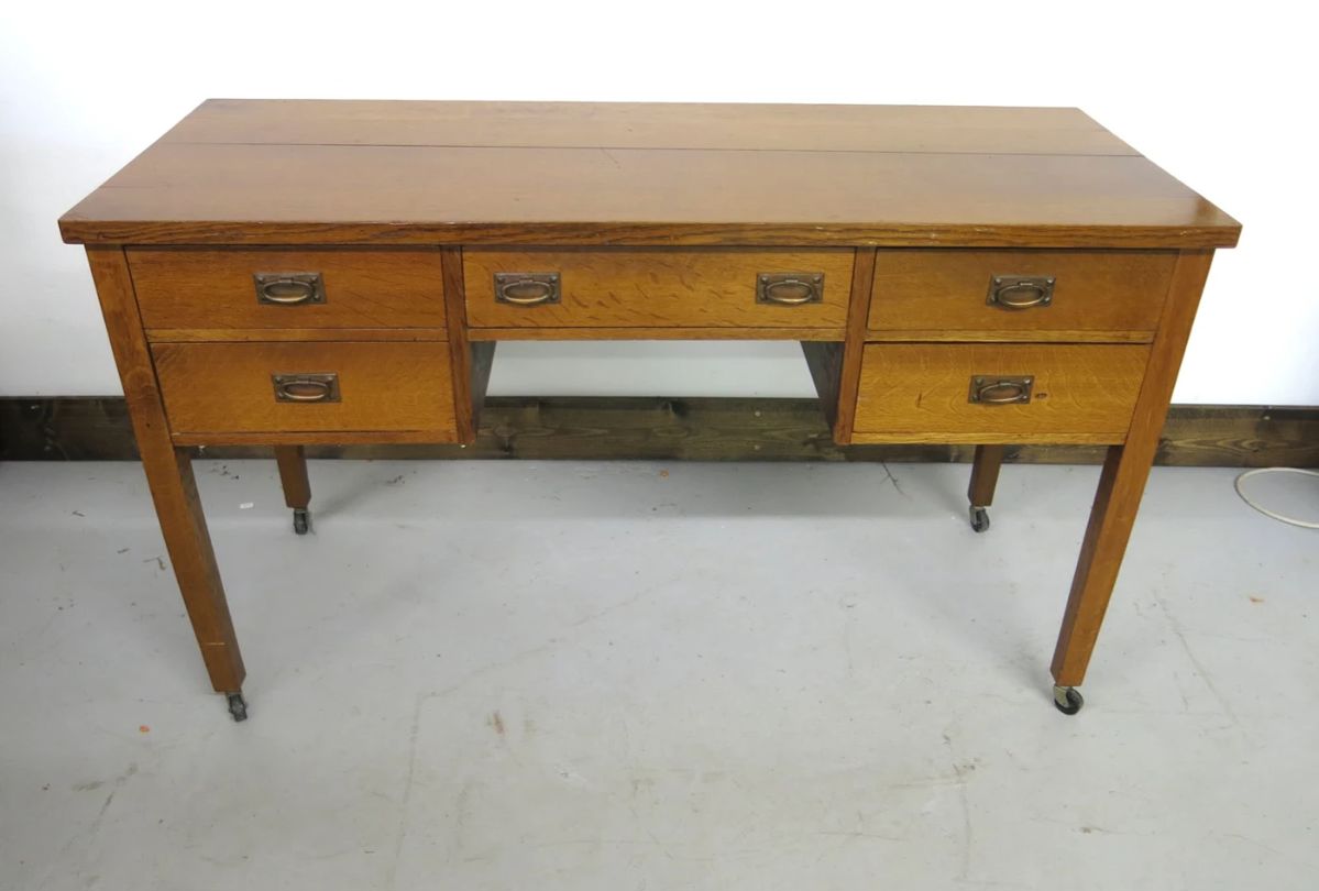 Arts & Crafts Desk (Attr. Stickley) ca. 1920