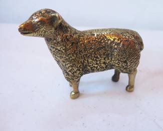 Gilded Bronze Sheep