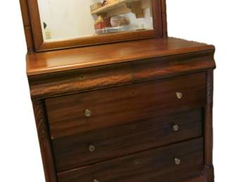 Scottish Style Dresser with Mirror