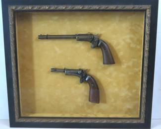 J. Stevens A&T Co Model 41 Tip Up 22 Short RF Pistol Pair