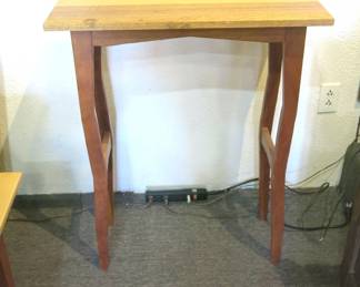 Ash and Cherry Hall Table