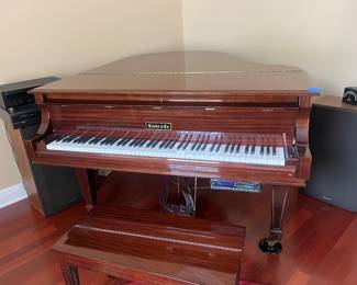 Knabe and Co Player baby grand piano