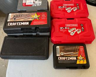 Several Craftsman Socket Sets