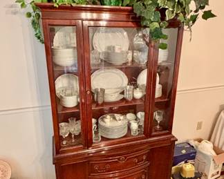 Beautiful vintage dining room China cabinet