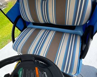 2017 Electric Completely refurbished less than a year ago.
New tires, 6 new Trojan batteries, new seat covers and more