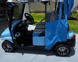 2017 Electric Completely refurbished less than a year ago.
New tires, 6 new Trojan batteries, new seat covers and more