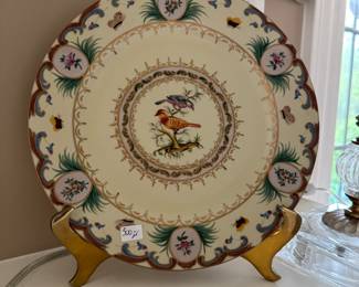 Pr. Hand Painted Plates