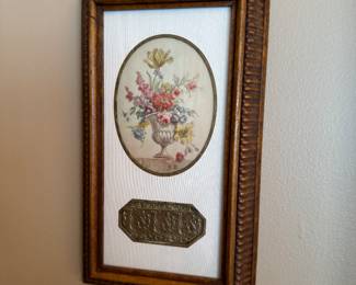 Framed Watercolor