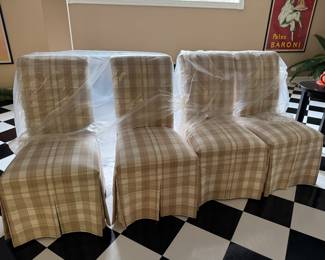 4 Parsons Chairs