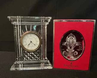 Waterford Crystal Clock Ornament