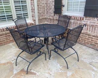 Metal Patio Set
